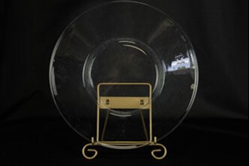 8-inch Clear Glass Plate